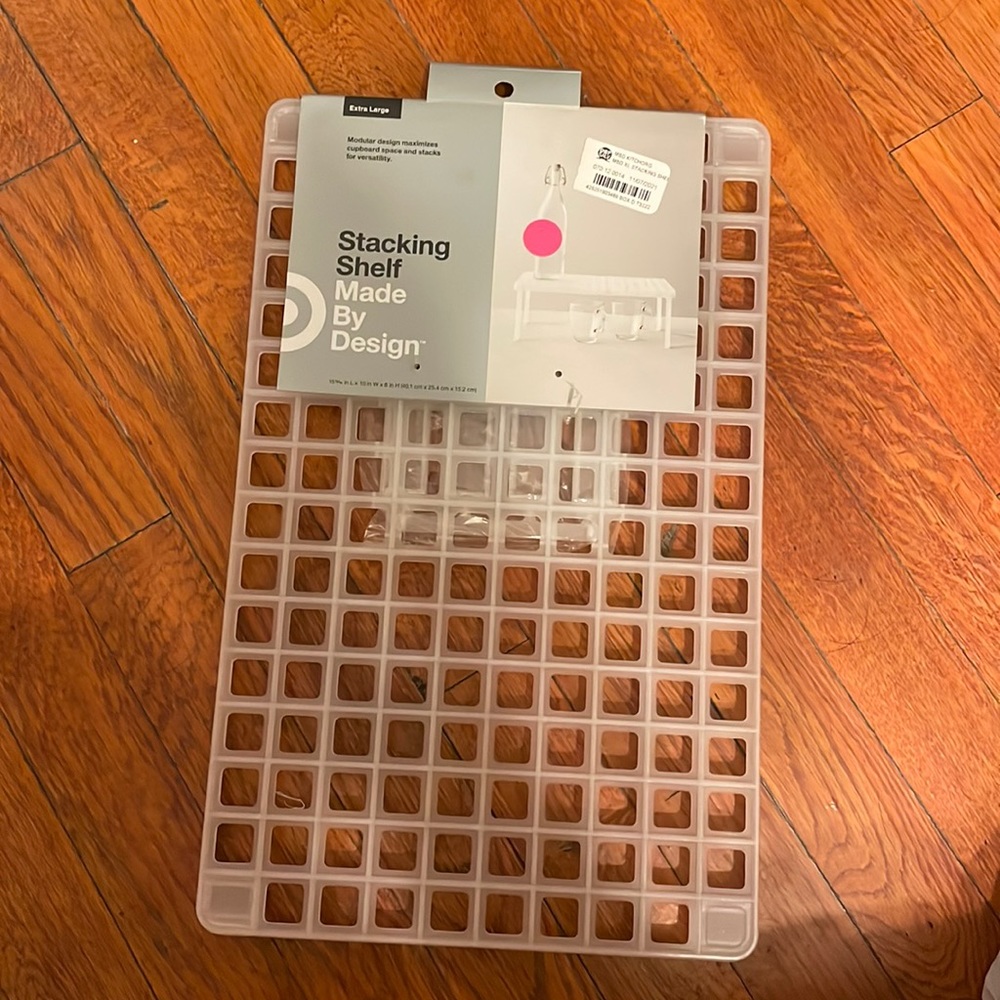 NWT stacking shelf